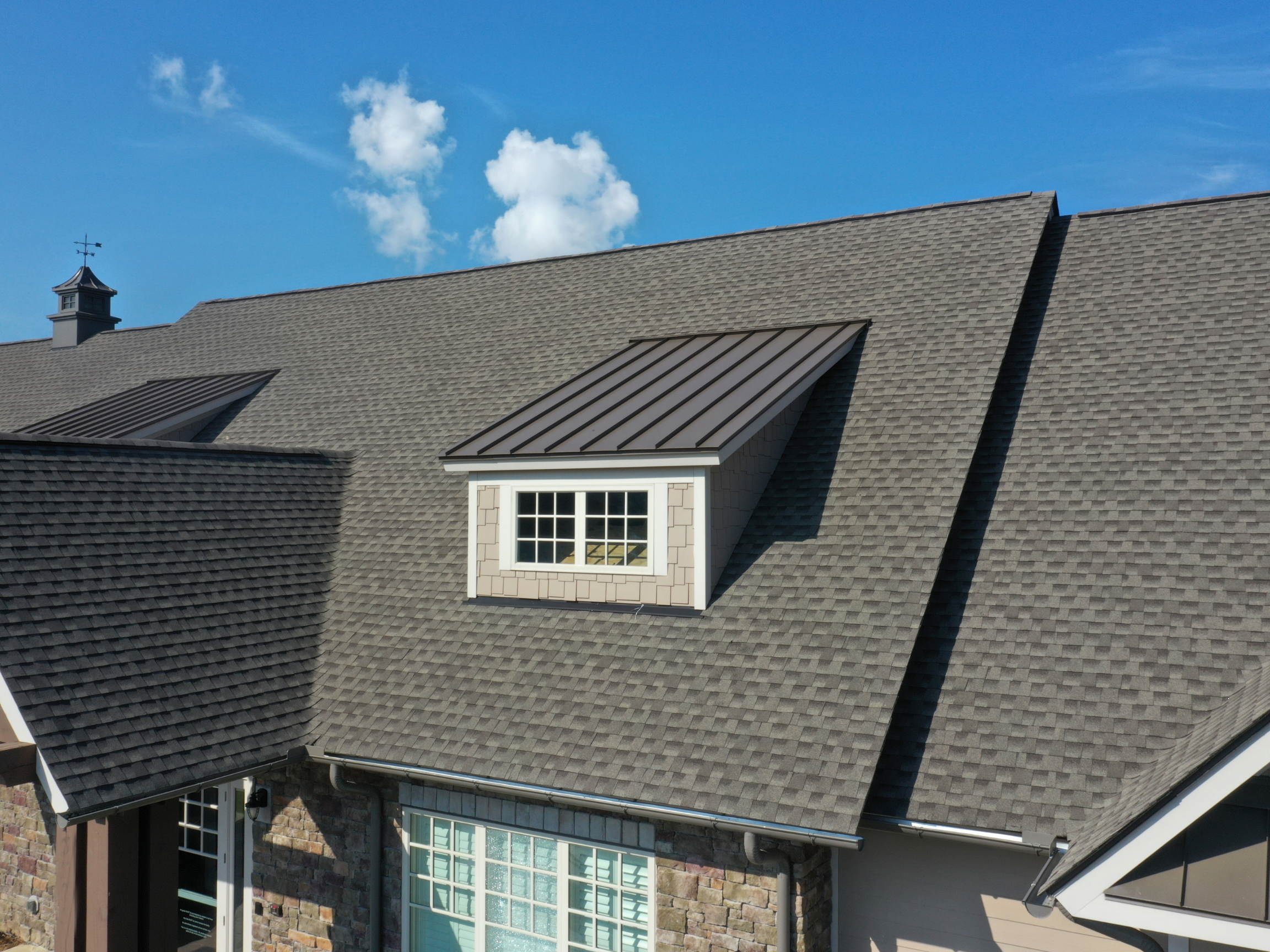 Shingle roofing